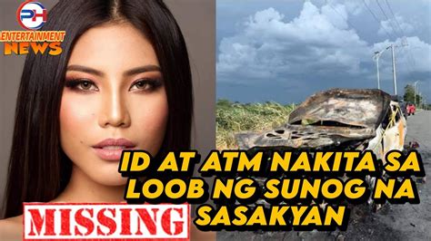 chinupa sa sasakyan|Sasakyan ng nawawalang beauty queen natagpuang sunog.
